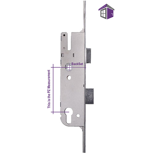 GU Ferco Multipoint Upvc Door Lock Mechanism with 4 Roller cam 92pz for gearbox - 35mm