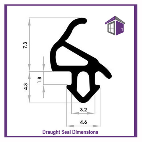 This uPVC window seal is universal but do check the measurements, as it does fit most windows but not all. We cannot accept returns of window seals gaskets due to being cut to customers.