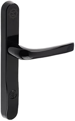 Black Mila ProSecure High Security Door Handles PZ92