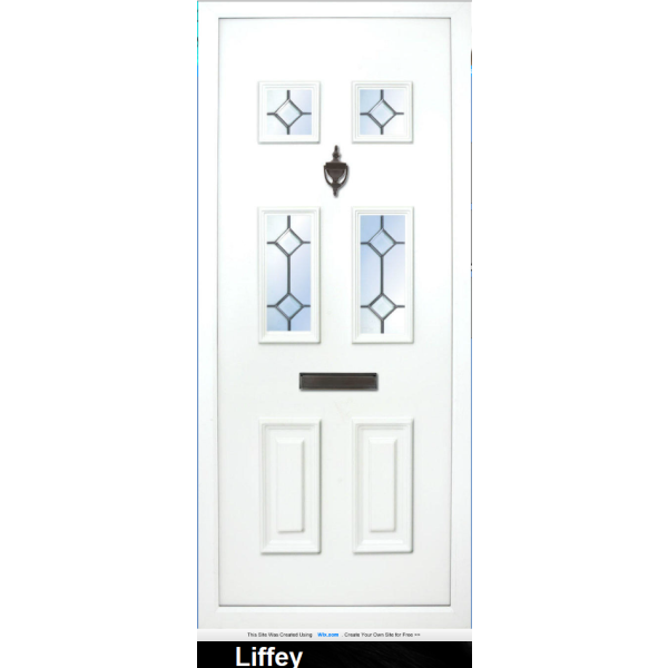 The Liffey Diamond Lead has 6 Panels all with the diamond lead effect. the glass can be clear or obscure.