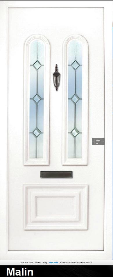 the Main PVC door insert panel is a beautiful and elegant design, with a 1/3 and 2/3 panel ratio. the bottom panel is rectangular in shape and the top has two beautiful and elegant arched glass panels, the Main comes in 3 glass design choices.