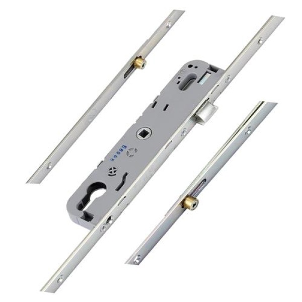 Munster Joinery GU Ferco multipoint Door Lock 1 piece mechanism consisting of a latch and 2 rollers. It is available in with either a 35mm backset,the rod on the side of the door that slides up and down when you lift the handle, door locking rod, rod on side of door to lock, bar in the door frame to lock the door with the handle, door mutlipoint locking mechanism. door espag, locking mechanism, doorl ock, the metal strip that moved up and down in the door by the handle
