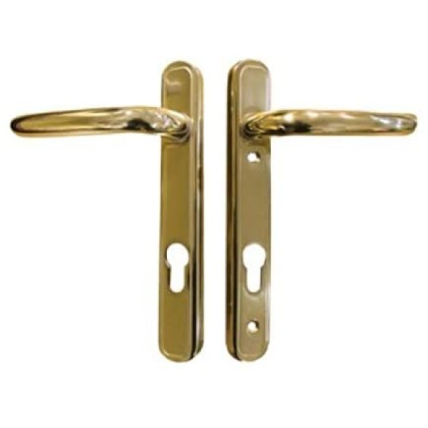 2 screw under handle, short backplate door handle, chrome Door Handles Polished Gold 92PZ
