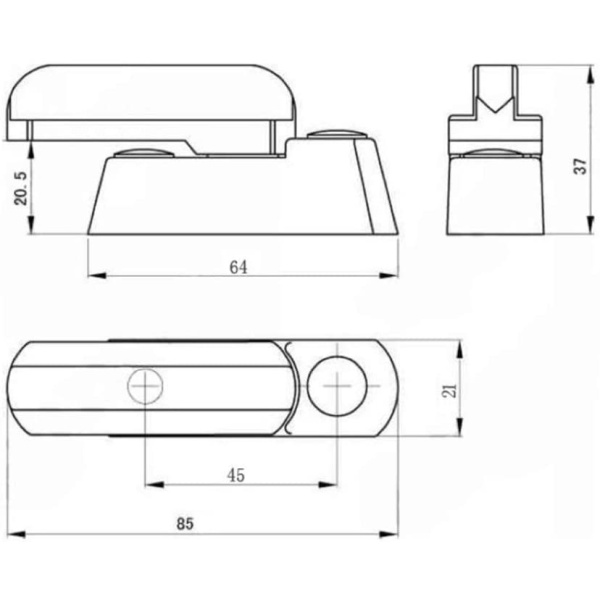 2 x Sash Jammers sash jammers for pvc windowd wodoen windows aluminium windows french door sash jammer