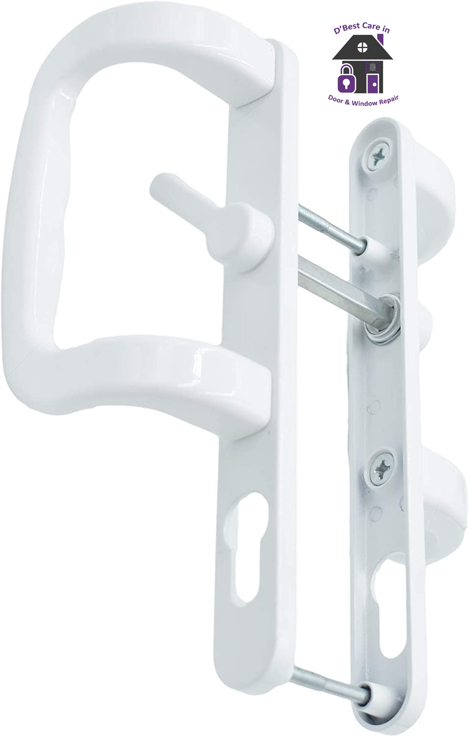 white sparta sliding patio door handle 92pz 92mm for sale online, online store in Ireland near me