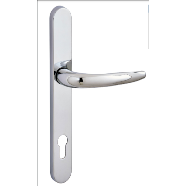 211mm screw centres door handle, QUANTUM LONG BACK PLATE Designed with both functionality and aesthetics in mind, our premium Quantum MK2 Long Back Plate door handles are fully suited with the door and window furniture from the same range, delivering a consistent high quality & stylish look.
