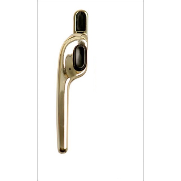 gold left non locking handle windlock prestige casement window handle eco clad alu clad passive window handles, best place to buy replacement *Winlock Custodian Aluclad window handles (Suitable for Munster Joinery /Aluclad Windows with 35mm and 75mm Spindle) online in ireland