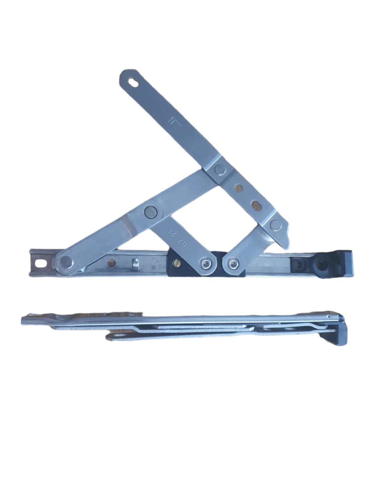 13-TRT8 1 x Pair 8" Top Hung Upvc Window Hinges Friction Stays 13mm Stack 