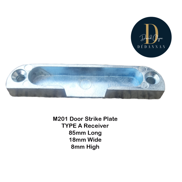 munster joinery Timber Door Centre Keep Strike Plate For Latch & Deadbolt